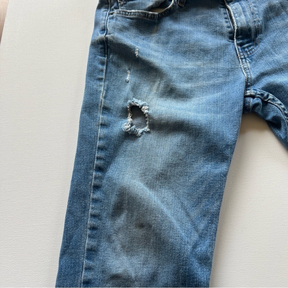 Used Boys Hollister Epic Flex Skinny Fit Men's Size 32x30 Blue Jeans 🔥 (R) - Picture 5 of 7